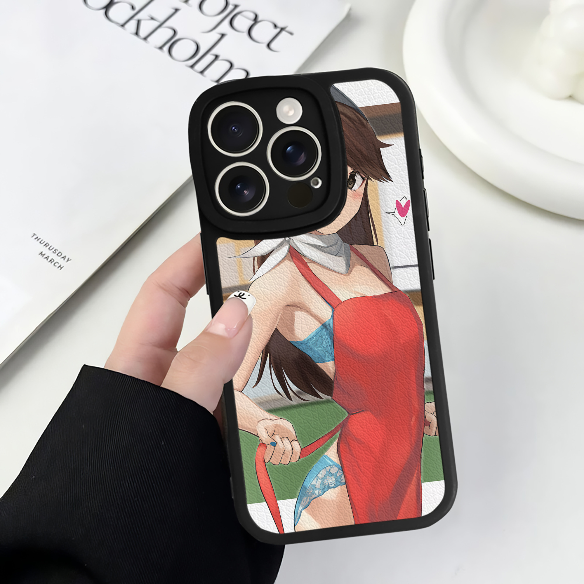 （画像用） EVA 新世紀エヴァンゲリオン 【iPhone 16シリーズ対応】シリコンスマホケース（レザー調） 材質：シリコン